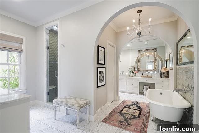 Kitchen with contemporary updates and classic charm in Westway Avenue residence