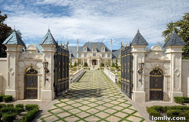 Massive Contemporary Mansion with Large Windows