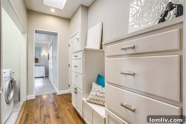 Interior view of a bathroom in the Berkley Place mini-villa