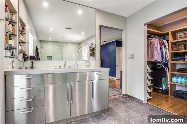 Chic Remodeled Maple Springs Cottage for Bike Commuters 8 Kitchen Tile Backsplash Detail