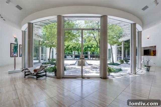 Lease the Bud Oglesby Estate: An Iconic Backdrop for Neiman Marcus Catalogs 3 Elegant Interior of a Bud Oglesby Home, a Former Neiman Marcus Catalog Shoot Location