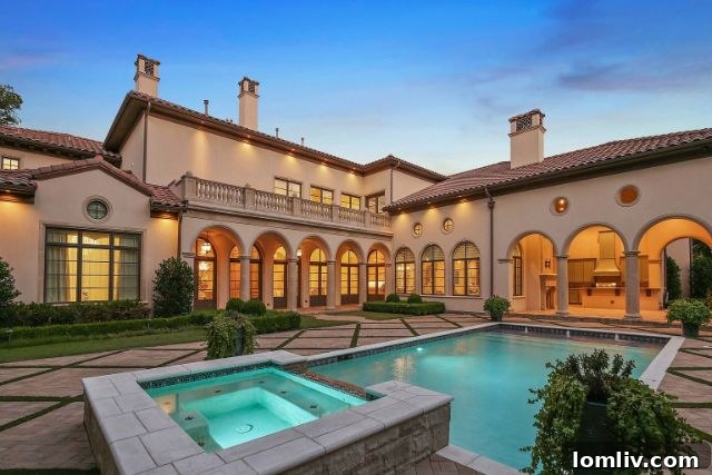 Luxurious Outdoor Living Space with Pool