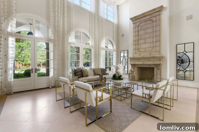 Elegant Facade of Luxury Dallas Home