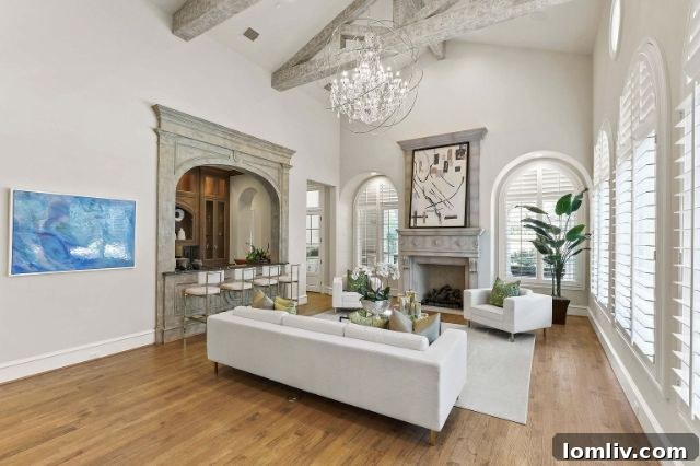 Detailed Woodwork in a Luxurious Italianate Villa