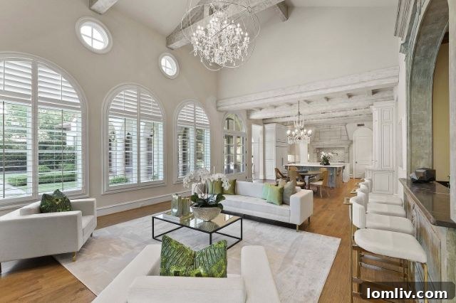 Grand Interior Fireplace and Mantle Design