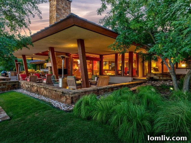 Modern Colleyville home with 77 windows, designed for diffused natural light