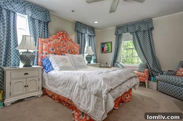 Serene principal bathroom with elegant fixtures and ample space