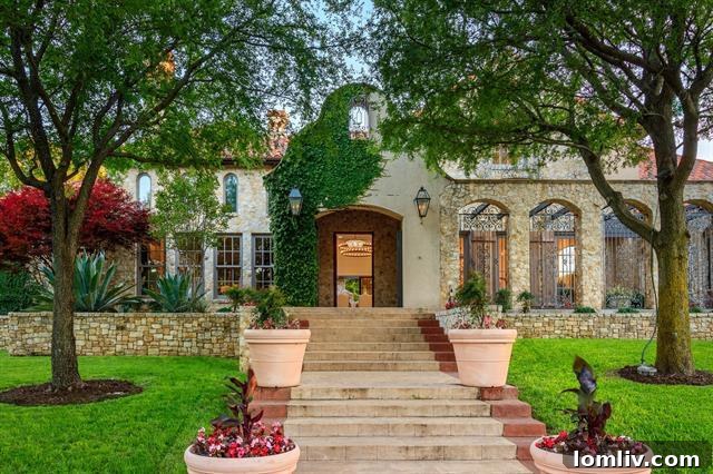 Luxury Mediterranean Hacienda in Vaquero, Westlake TX
