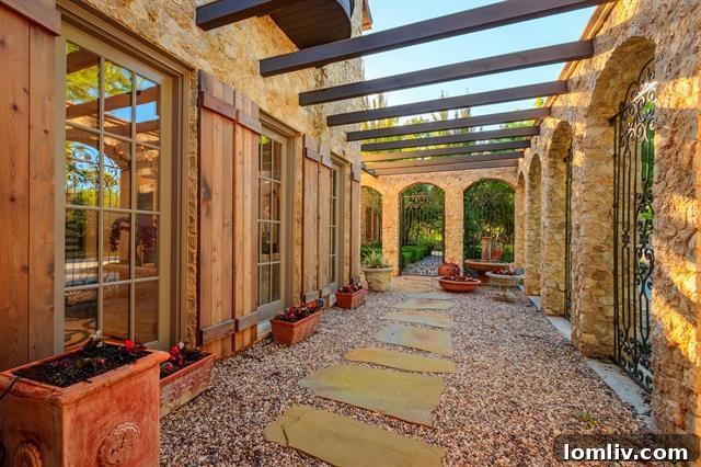 Vaquero Gated Community Entrance, Westlake Texas