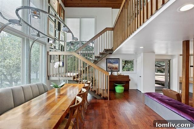 Another intriguing artistic detail from the interior of the home, showcasing bespoke elements.