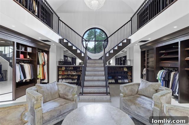 Phil Romano'nun Efsanevi Malikanesinde Krallar Gibi Yaşam 18 Strait Lane Estate Expansive Walk-in Closet