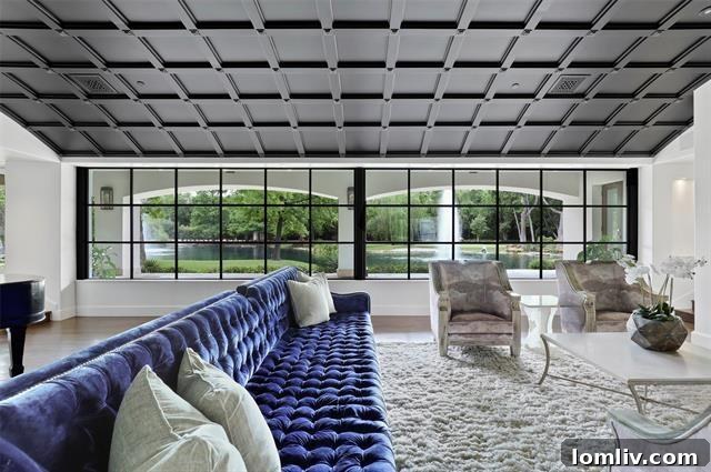 Phil Romano'nun Efsanevi Malikanesinde Krallar Gibi Yaşam 6 Strait Lane Estate Before Renovation Interior View 1