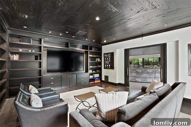 Phil Romano'nun Efsanevi Malikanesinde Krallar Gibi Yaşam 9 Phil Romano Estate Original Living Area