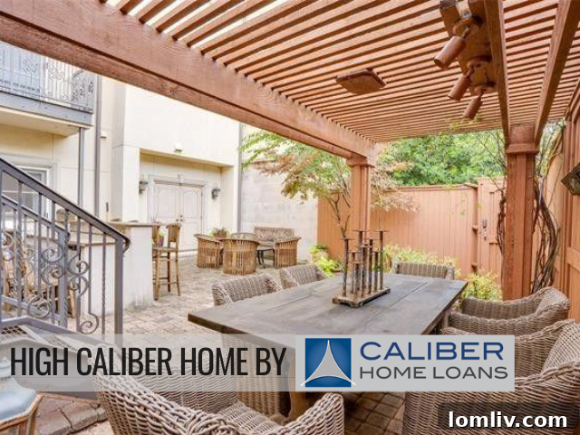 Expansive backyard patio of a luxury townhome with direct access to Katy Trail