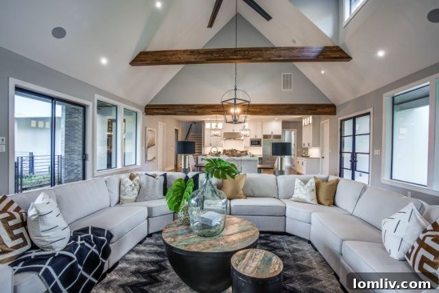 Contemporary Kitchen with Island