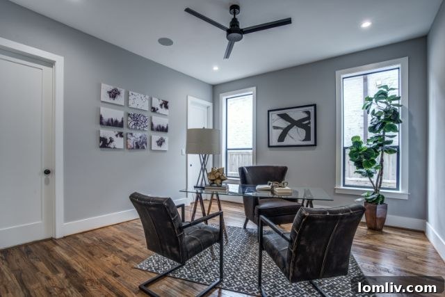 Bright Living and Dining Area