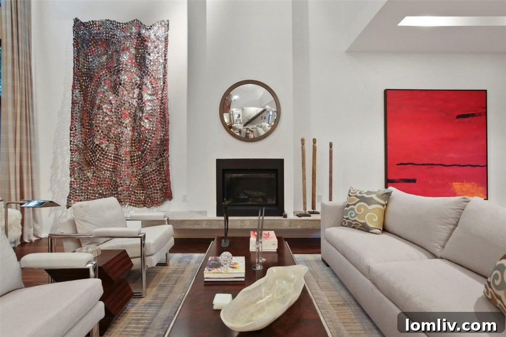 4321 Travis Interior Staircase