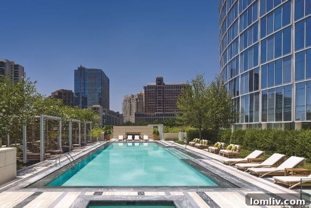 Experience Museum Tower Living: Turnkey Leases 16 Spacious living area with floor-to-ceiling windows