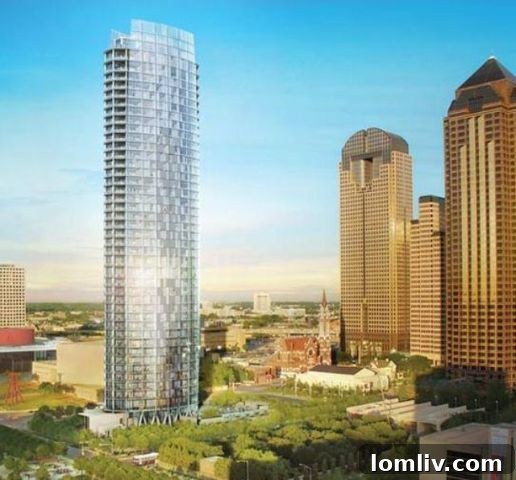 Experience Museum Tower Living: Turnkey Leases 3 Modern interior of a Museum Tower residence