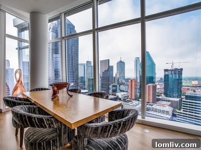 Experience Museum Tower Living: Turnkey Leases 4 Interior view of Museum Tower living space