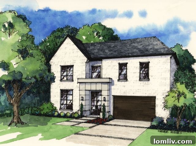 Luxury five-bedroom home at 4037 Lively Lane, Dallas