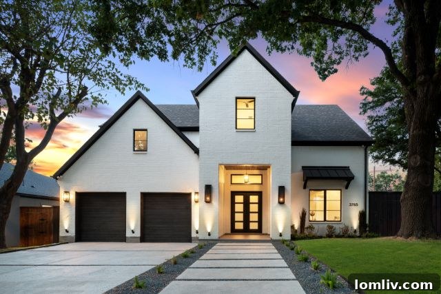 Sophisticated open-concept kitchen interior in a Chris Sandlin luxury home