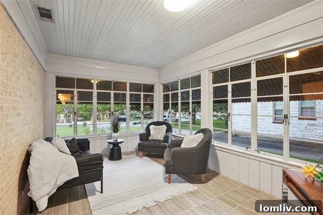 Farmhouse-style kitchen with a classic farm sink and ample counter space