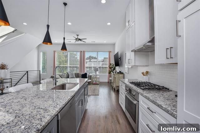 Sleek Bosch-clad kitchen with soft-close drawers and modern finishes