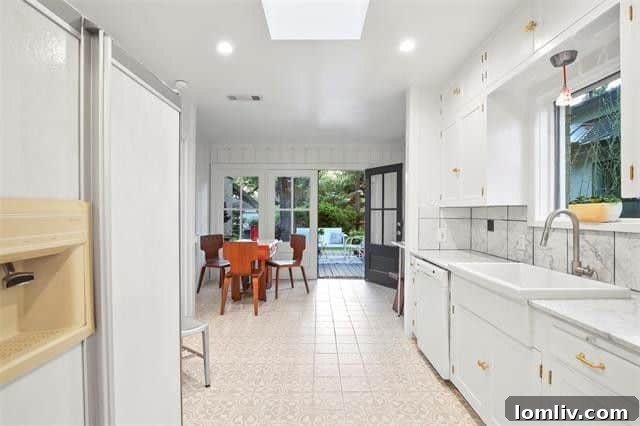 Charming dining nook with built-ins and wood-paneled walls in the kitchen