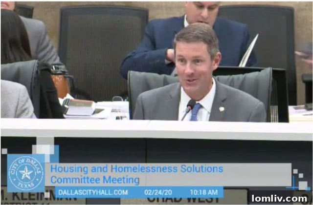 Dallas Puts the Cart Before the Horse on Granny Flats 2 Dallas District 1 council member Chad West discussing ADU policy changes