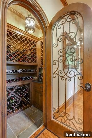 Spacious kitchen island and prep area