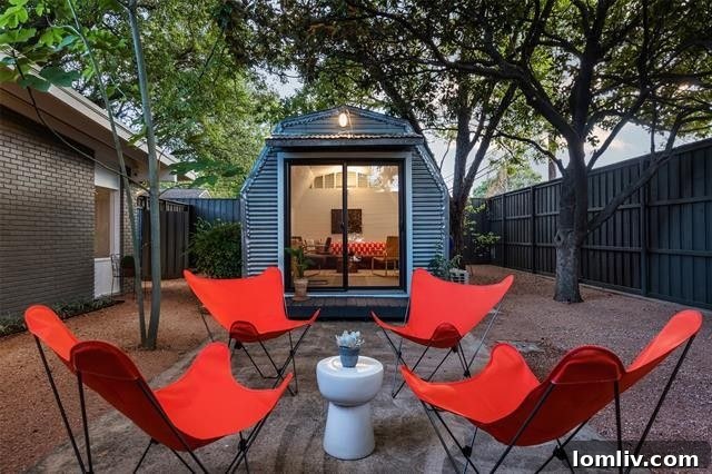 Sleek Midcentury Modern kitchen with intelligent storage and design details
