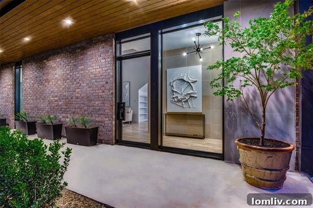 Modern Bluffview Home Facade - 8401 Linwood Avenue