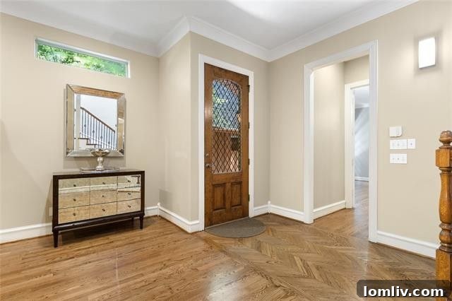 Gated Front Entrance and Lush Landscaping at University Park Home
