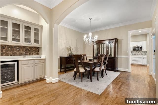 Modern Gourmet Kitchen with Stainless Steel Appliances University Park Home