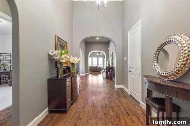 Stunning interior of 939 Highpoint Way, Fairway Ranch, Roanoke TX.