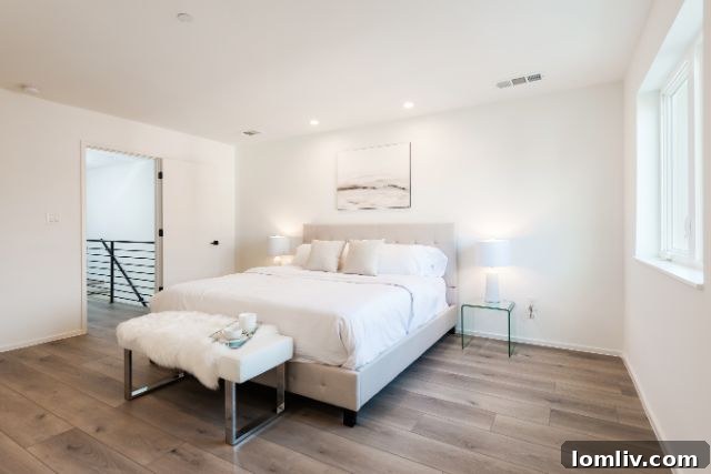 Contemporary Bathroom with Dual Vanities - Unit 103