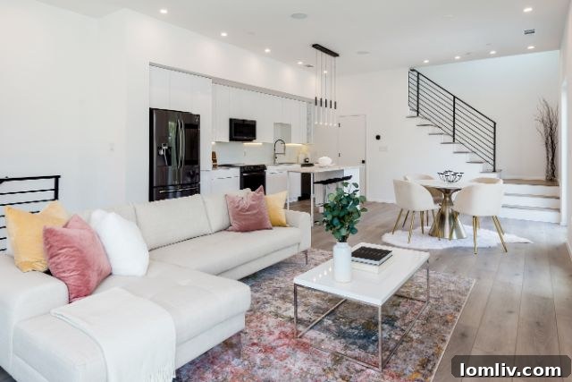 Contemporary Open Living Space - Unit 101