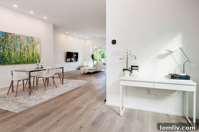 Sophisticated Kitchen and Island - Unit 103