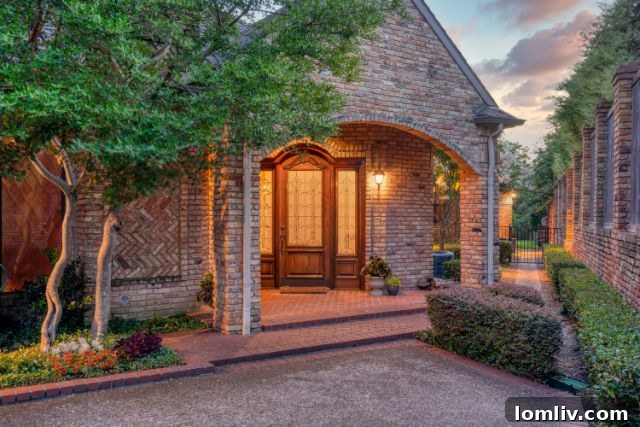 Preston Trails Greens: A Tranquil Fairway Sanctuary 3 5403 Preston Fairways Cir - Timeless Brick Exterior