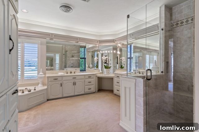 Preston Trails Greens: A Tranquil Fairway Sanctuary 6 5403 Preston Fairways Cir - Luxurious Master Bathroom