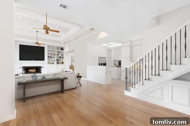 Preston Trails Greens: A Tranquil Fairway Sanctuary 9 5403 Preston Fairways Cir - Open Concept Living and Dining