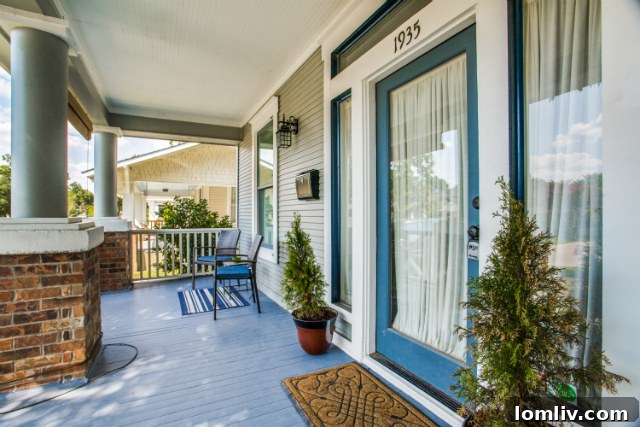COVID Rekindles Front Porch Life 5 Empty front porch awaiting new life