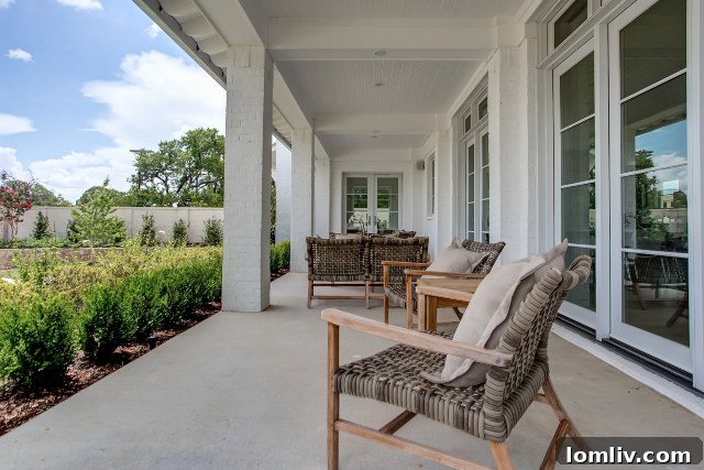 COVID Rekindles Front Porch Life 7 A modern farmhouse with a deep, inviting front porch and scenic views