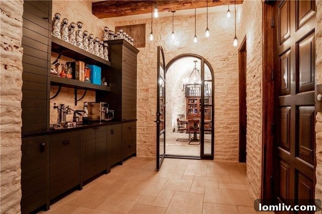 Wine Room Austin Luxury Home