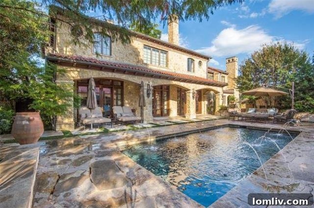 Dallas luxury home with pool