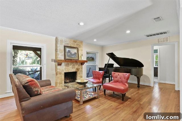 Spacious Living Area with Natural Light