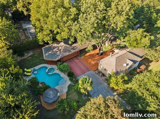 Expansive Multi-Tier Wood Decking