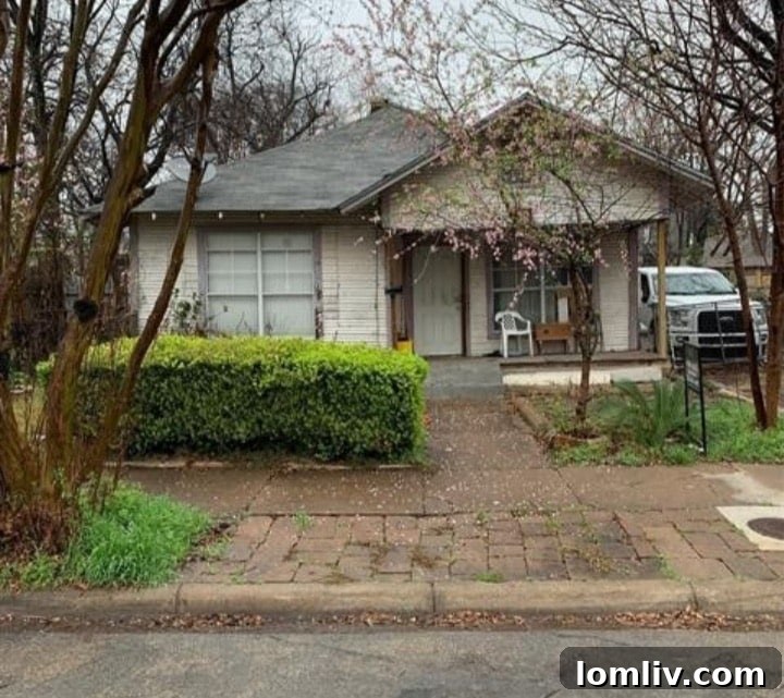Renovated Dallas Home Exterior