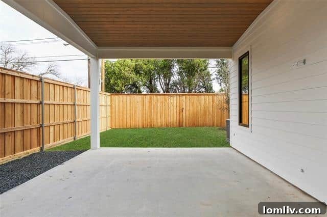 Welcoming exterior of a Modern Farmhouse in Inwood Park